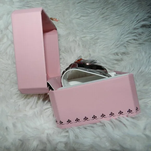 Juicy Couture Logo crystal womens watch Pink  🆕SHIP FAST🆕📦🏃🏻💨🚚 - Picture 6 of 14